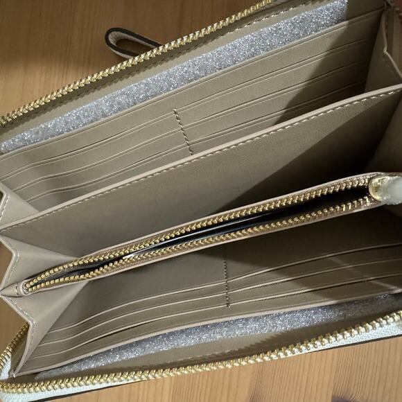 ❤️ Coach Long Zip Around Wallet With "Only You" Sketch Print - Picture 10 of 10